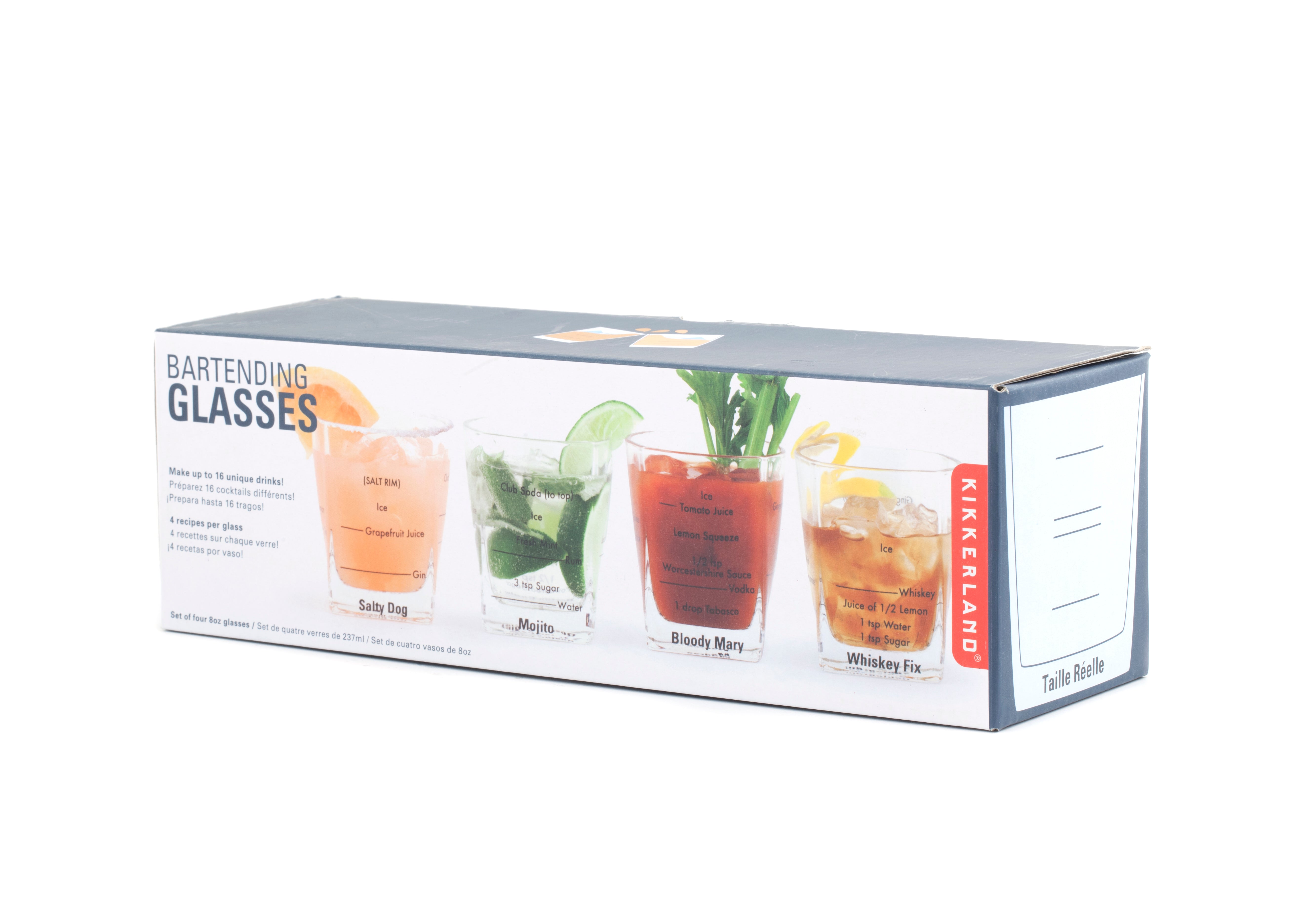 Premium Bartending Glasses Set - 12-Piece Cocktail Mixing Glasses for Home Bar, Professional Bartender Kit - Perfect for Mojitos, Margaritas & Whiskey Sours | Ideal for Parties, Home Bars & Mixology Enthusiasts