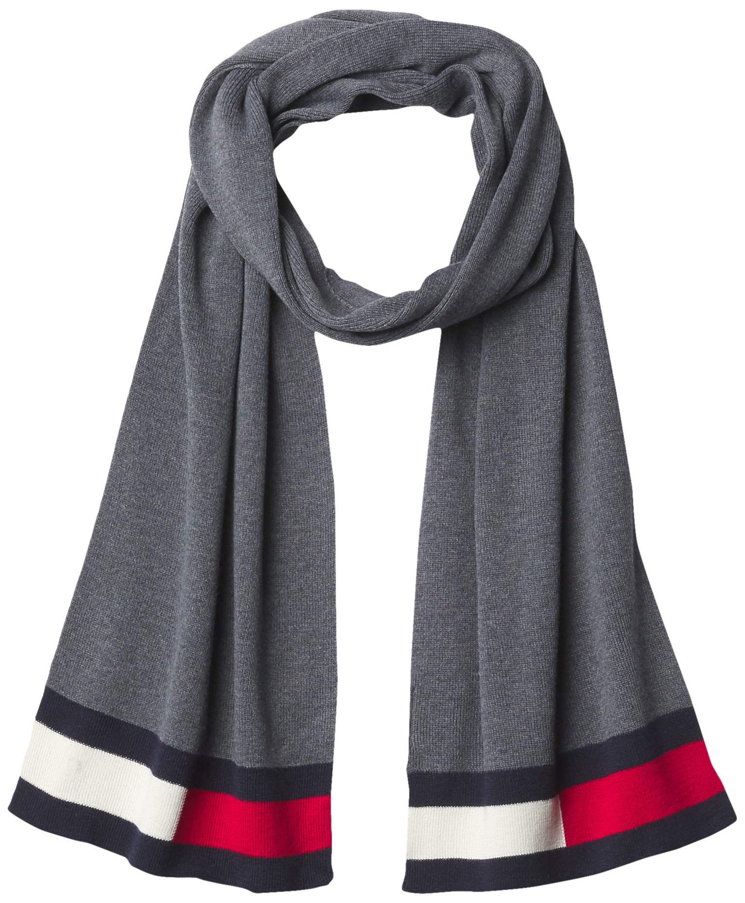 Tommy Hilfiger Men's Cashmere Scarf - Soft Winter Scarf for Men, Warm & Stylish Accessory for Cold Weather, Office, Travel & Outdoor Activities