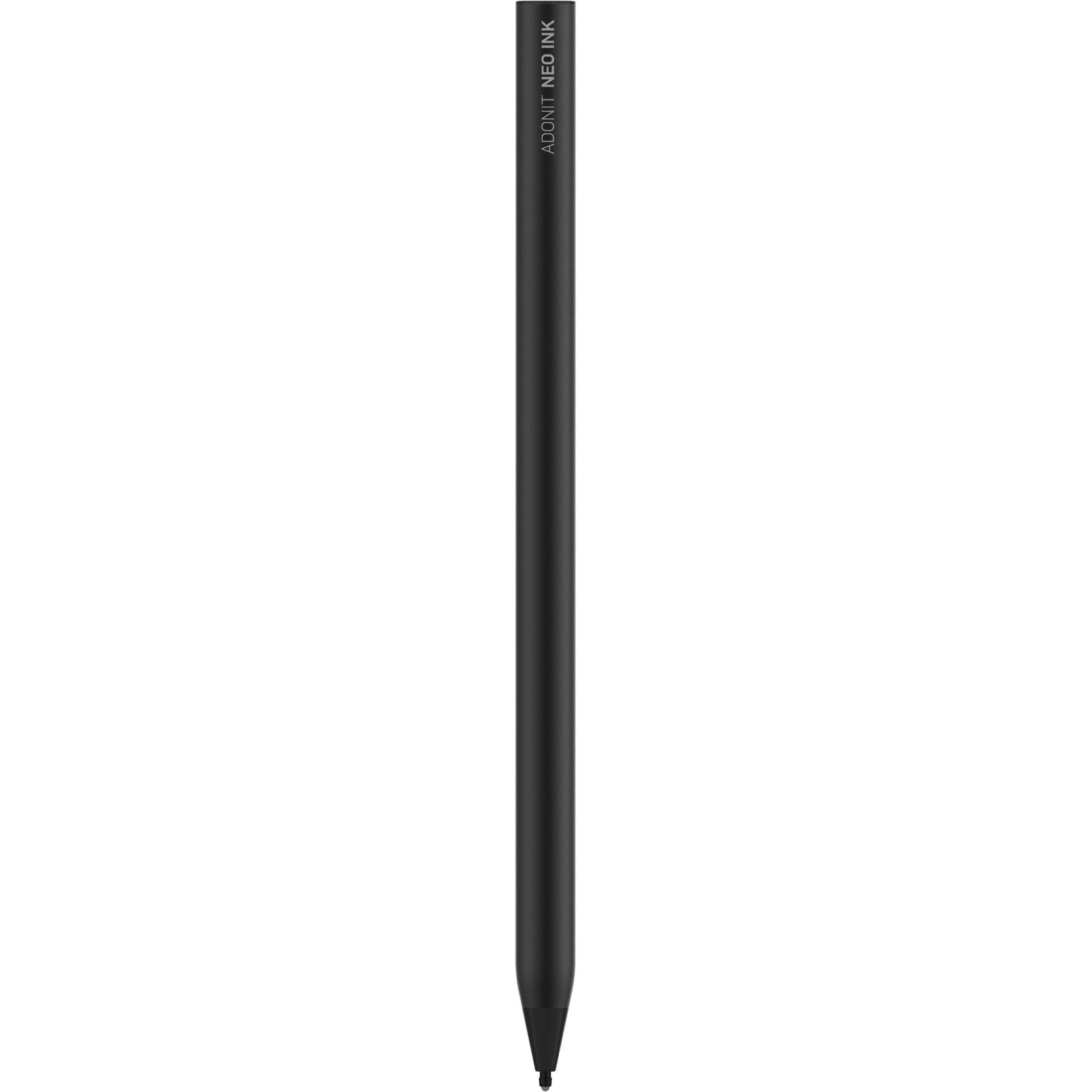Adonit NEO Ink Stylus - Premium Black Stylus Pen for iPad, iPhone, Android Tablets - Perfect for Drawing, Note Taking & Digital Art
