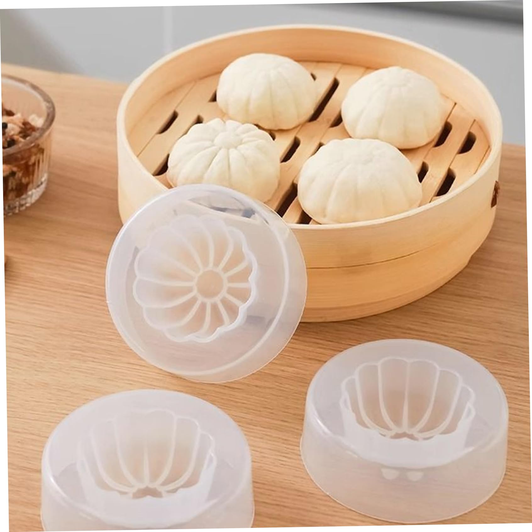 10Pcs Non-Stick Steamed Bun Molds - BPA Free Food Grade Dumpling Maker for Baozi, Momo & Pastries | Easy to Clean & Reusable | Perfect for Home Kitchen, Restaurants & Asian Cuisine Lovers | Great for Meal Prep, Frozen Dumplings & Party Snacks