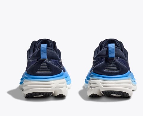 HOKA ONE ONE Bondi 8 Running Shoes for Men & Women - Cushioned Road Running Sneakers with Meta-Rocker for Smooth Ride - Perfect for Long Distance Running, Jogging, and Daily Workouts