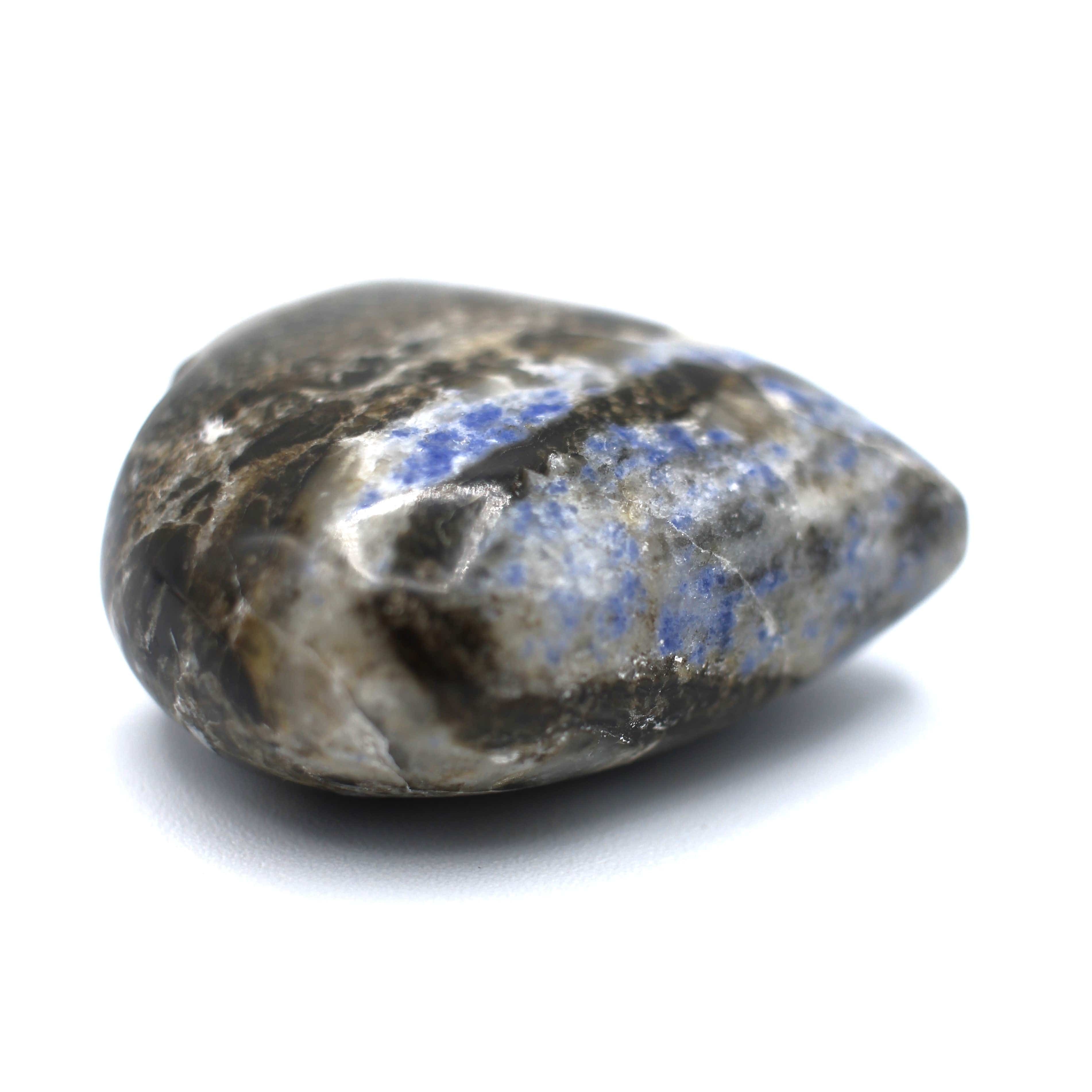 Natural Canadian Sodalite Heart Carving in Matrix - Healing Crystal Stone for Meditation, Reiki & Home Decor