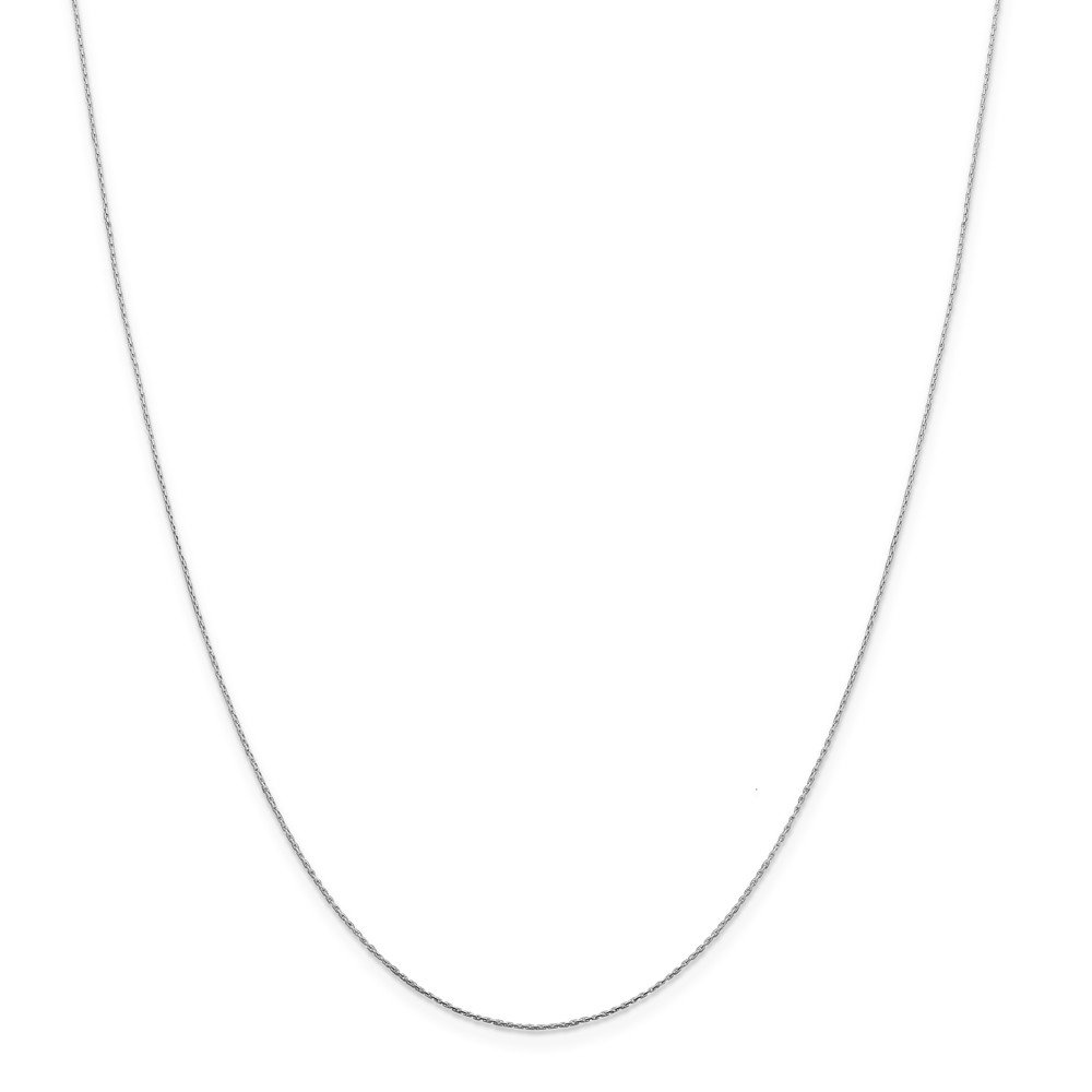 925 Sterling Silver 0.6mm Oval Box Chain Necklace - 20 Inch Dainty Jewelry for Women - Perfect for Layering, Everyday Wear & Gift Giving