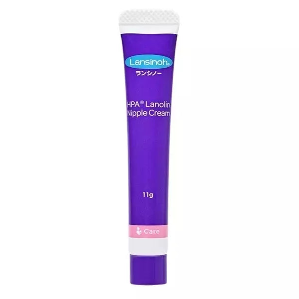 Lansinoh Lanolin Nipple Cream for Breastfeeding - 100% Natural Nipple Balm for Nursing Mothers - Soothes & Protects Sore Nipples - 0.4 oz (11g) - Perfect for Pumping & Breastfeeding Comfort