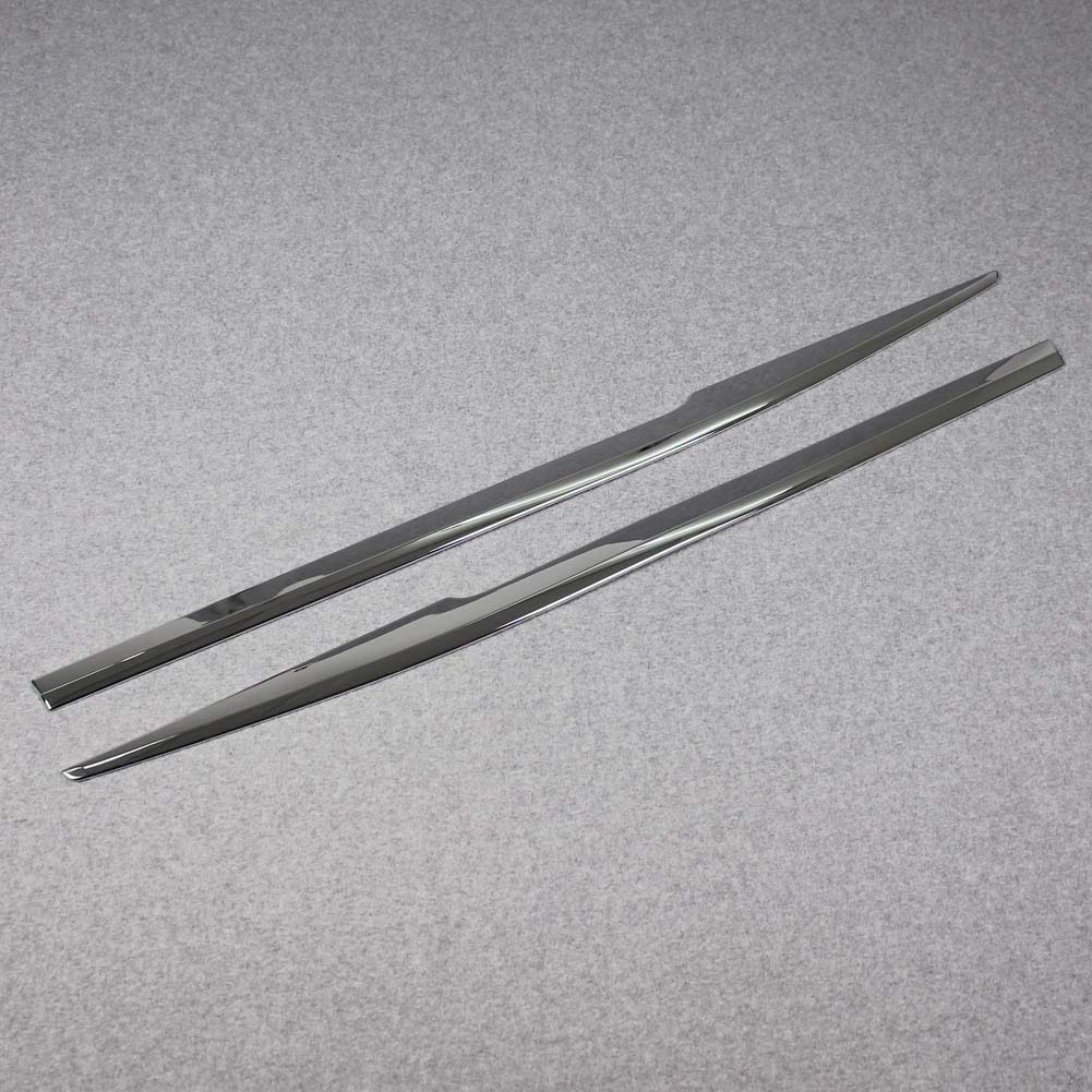 Beautost Chrome Body Side Door Molding Cover Trim for Toyota Highlander 2020-2025 | Durable Exterior Car Door Protector | Perfect for Parking Lot Scratches & Enhanced Vehicle Style