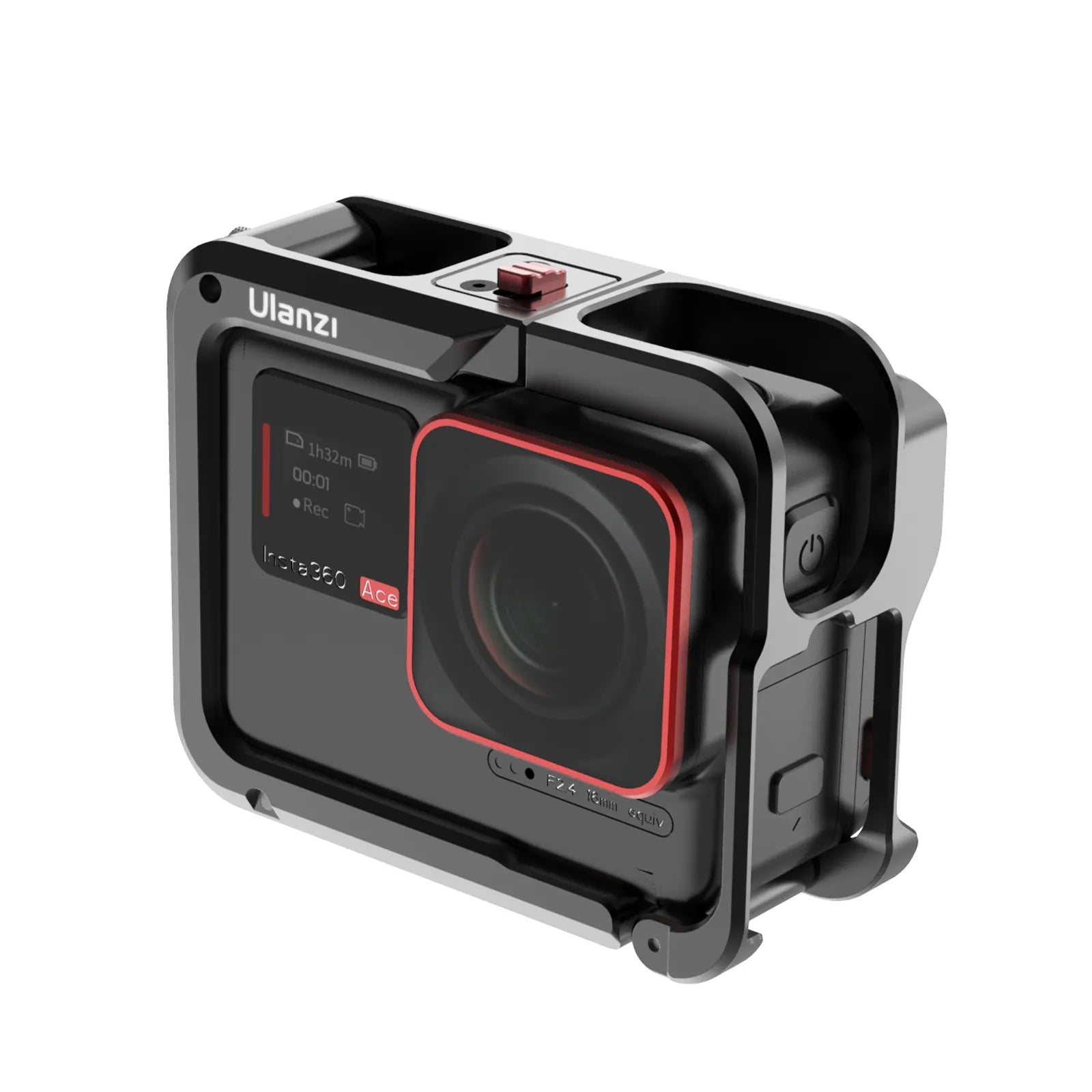 Ulanzi Metal Cage for Insta360 Ace & Ace Pro (C012) - Durable Protective Case for Action Camera - Perfect for Vlogging, Travel & Outdoor Adventures