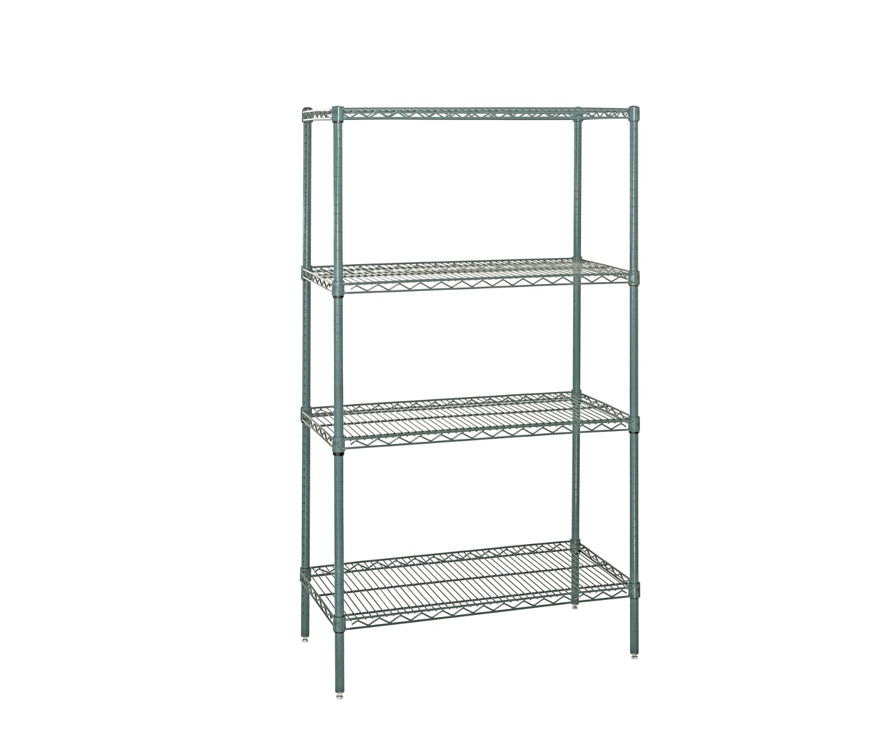 QUANTUM STORAGE SYSTEMS WR54-2160P 4-Tier Wire Shelving Unit - 54