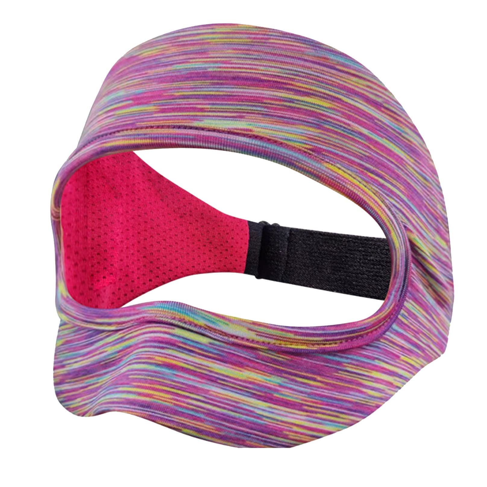 BiiKoon Adjustable Breathable VR Eye Mask & Sweat Band Face Cover for Virtual Reality Headsets - Comfortable for Adults & Kids (3-Piece Set, Pink) - Perfect for Gaming, Meditation & Travel Accessories