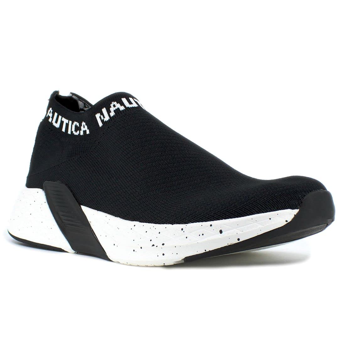 Nautica Women's Slip-On Sneakers - Comfortable Running Shoes for Jogging, Walking & Casual Wear | Lightweight & Breathable Fashion Sneakers for Everyday Use