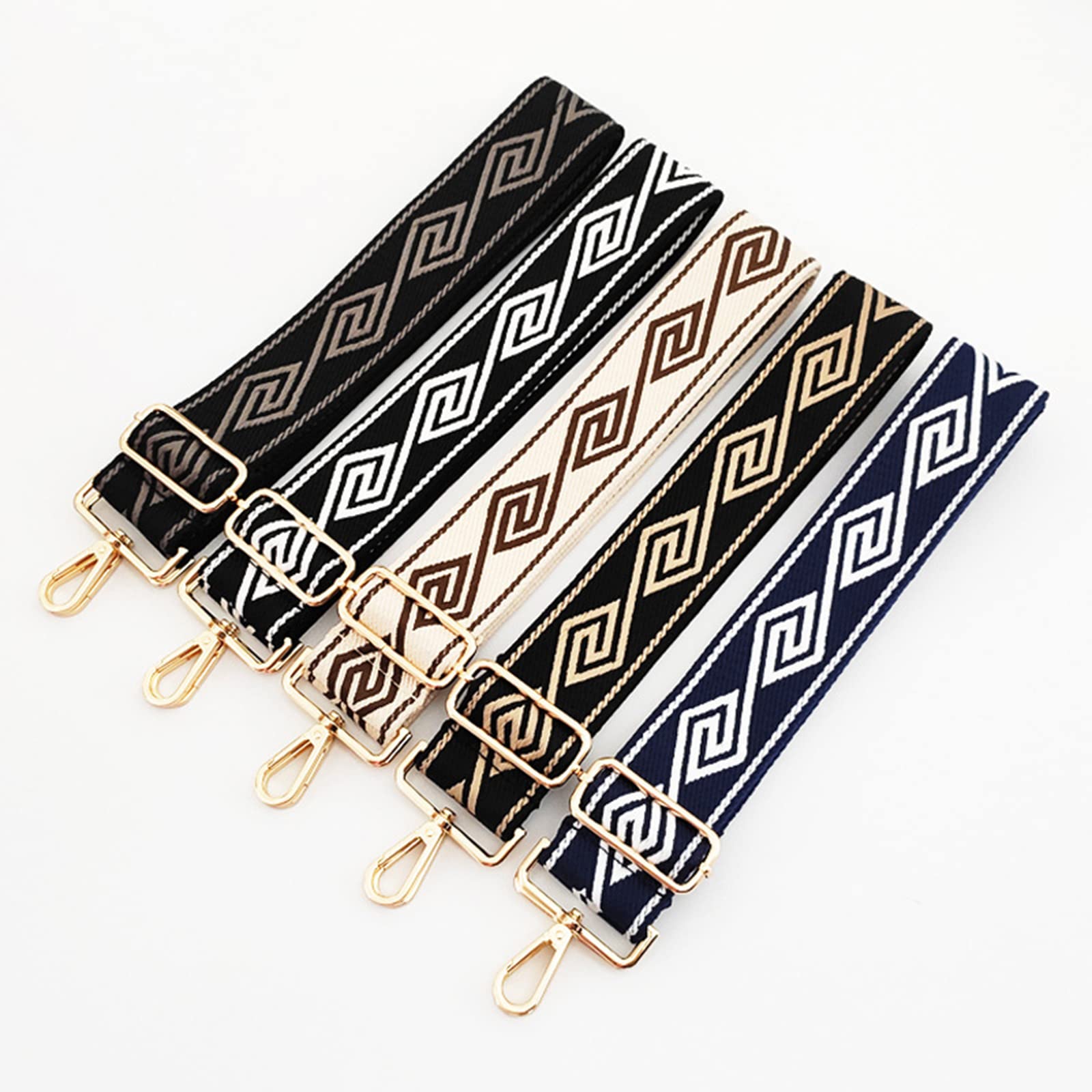 Adjustable Crossbody Handbag Strap Replacement - Wide Diamond Pattern Purse Strap Extender (Light Purple) for Women's Shoulder Bags & Tote Bags | Fashion Accessory & Daily Use