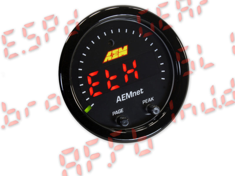 AEM X Series AEMnet CAN Bus Gauge Kit - Digital Performance Gauges for Racing, Tuner & Off-Road Vehicles | Track Engine Data in Real Time