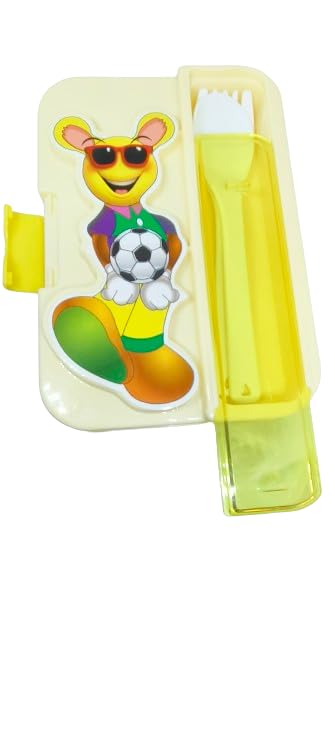 DC FLY Kids Lunch Box and Minion 12-Color Pen Set - Perfect School Supplies Gift for Boys & Girls, Ideal for Classroom, Art Projects & Birthday Presents
