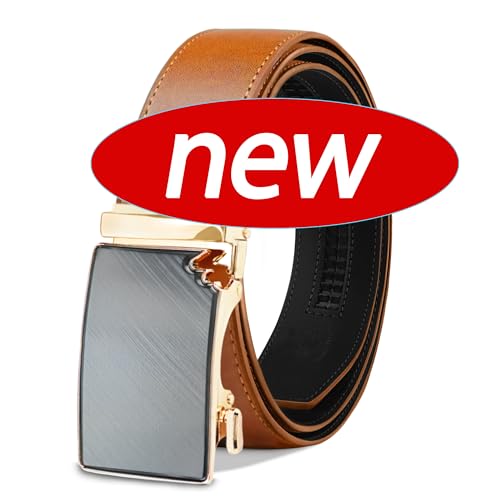 Grey Gold Buckle-matte Brown Belt