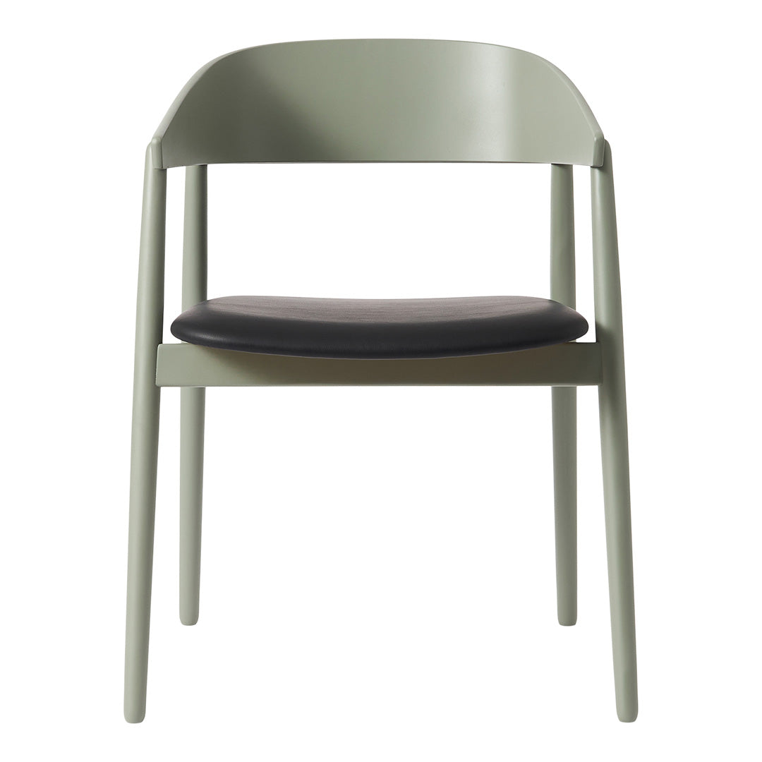 Premium AC2 Armchair with Genuine Leather Seat - Modern Living Room & Office Furniture for Comfort & Style