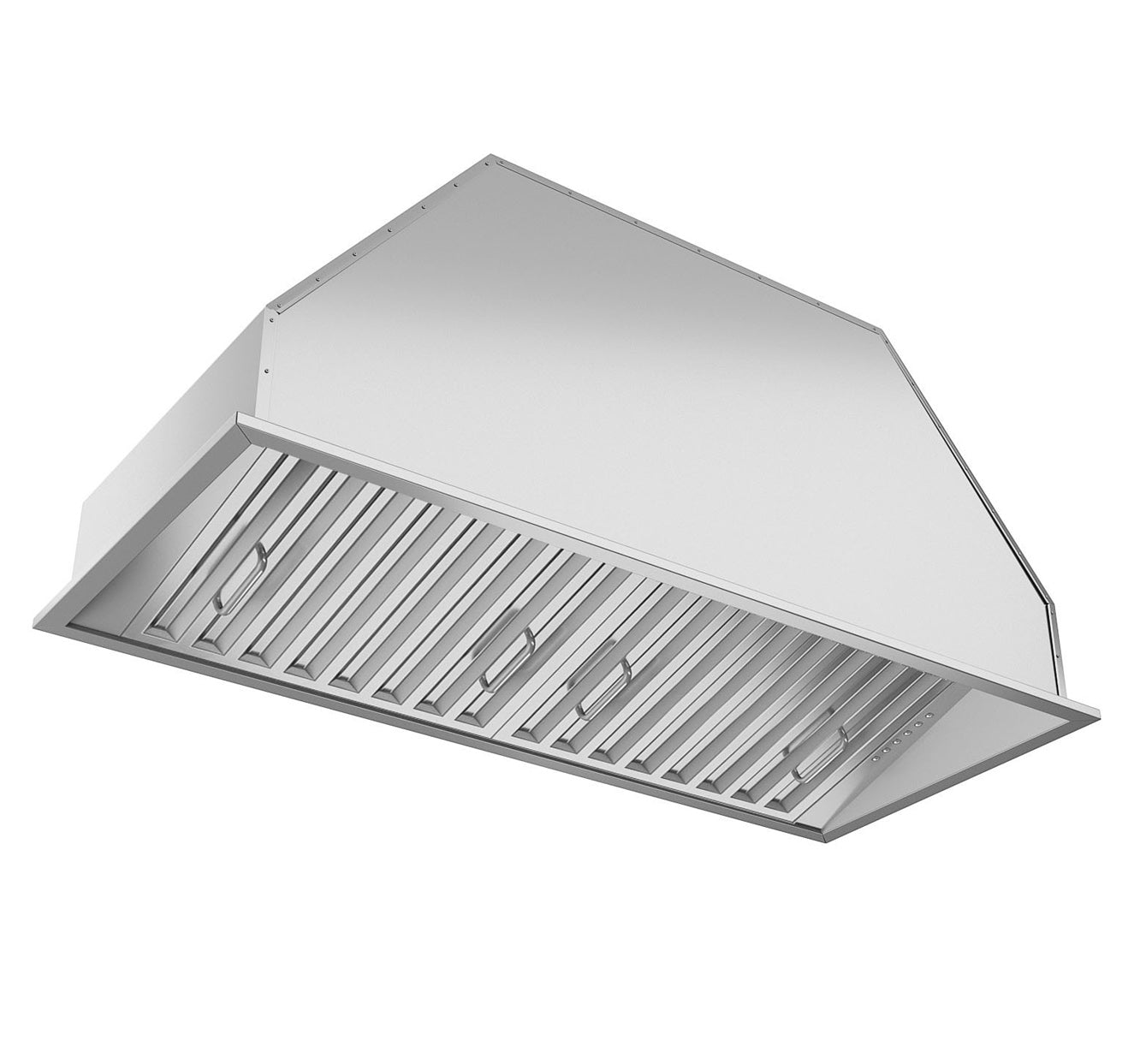 34-inch Pro Insert Range Hood with LED Lights - Perfect for Modern Kitchens & Over-the-Stove Ventilation