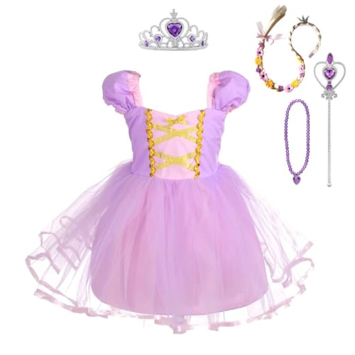 Tulle Style - Purple (With Crown and Accessories)