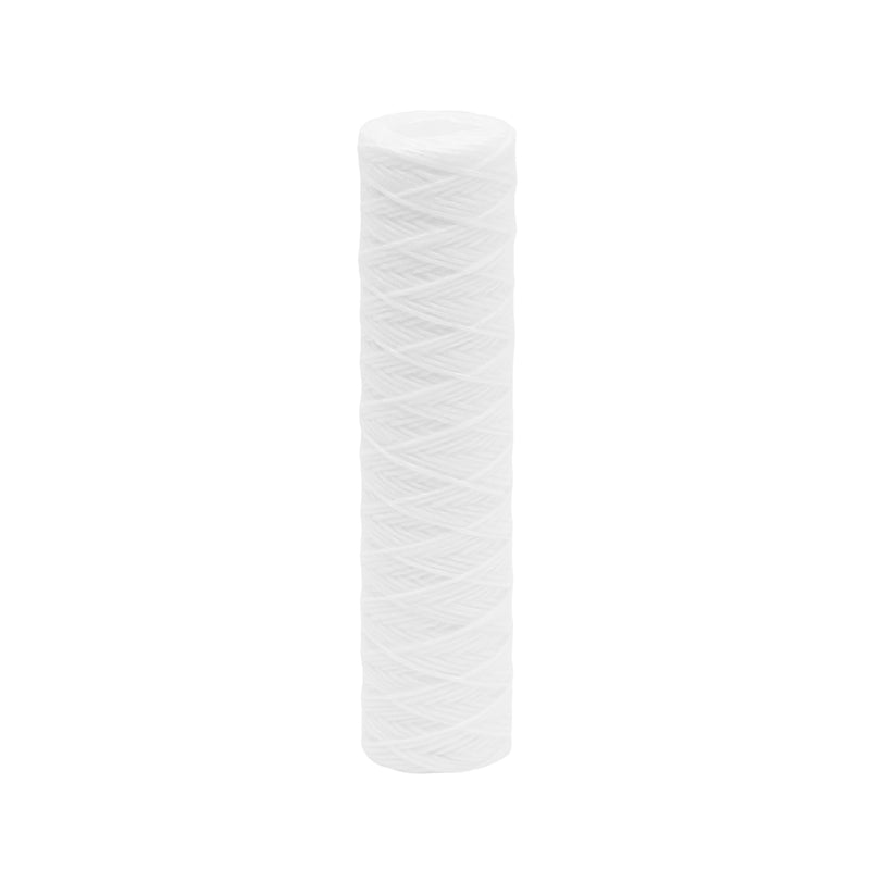 10 String Wound Cartridge Filter Replacement - High Efficiency Water Filtration for Home, Aquarium, and Industrial Use