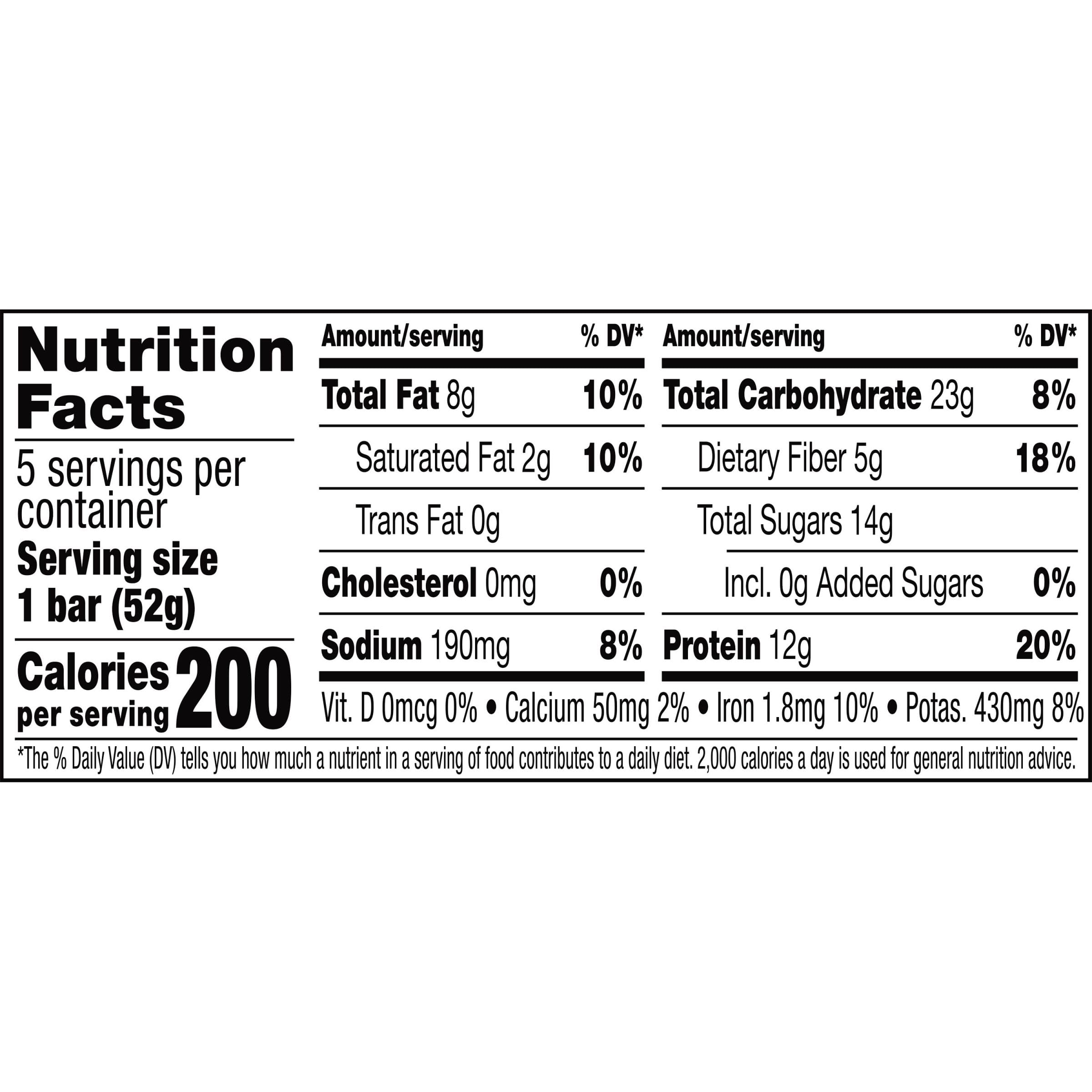 RXBAR Protein Bars - Chocolate Sea Salt Flavor, 9.1oz (5 Bars) | High Protein Snack for Workout Recovery, Healthy On-the-Go Breakfast & Post-Gym Energy Boost