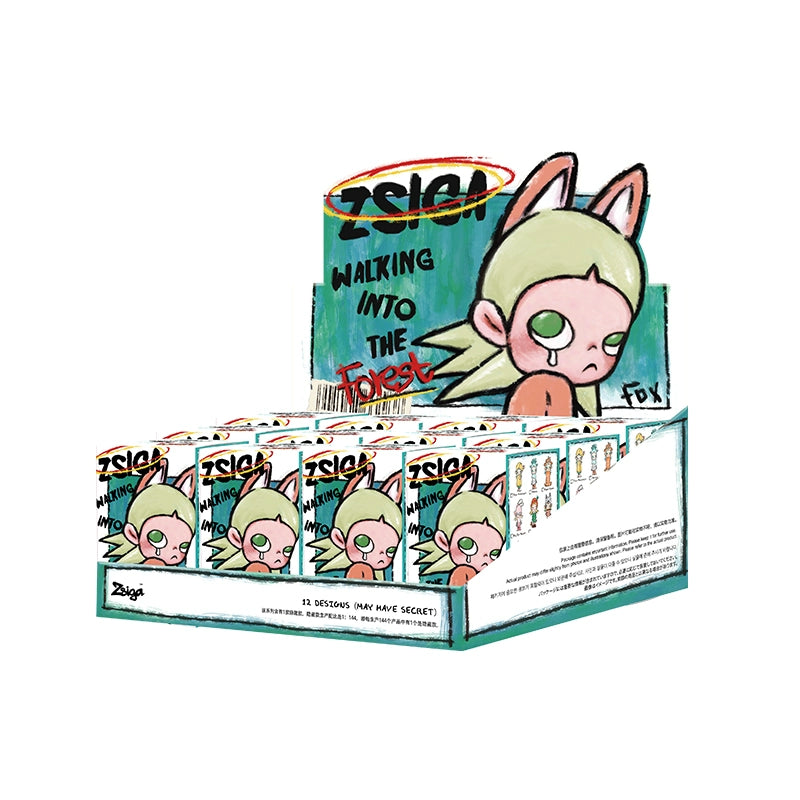 ZSIGA Walking Into The Forest Series Collectible Blind Box - Cute Animal Figures for Display, Gifts & Surprise Unboxing Fun