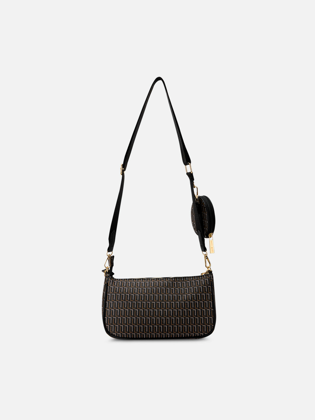 Monogram Chunk25 Small Sling Bag - Stylish Crossbody Bag for Women & Men - Perfect for Travel, Gym & Everyday Use