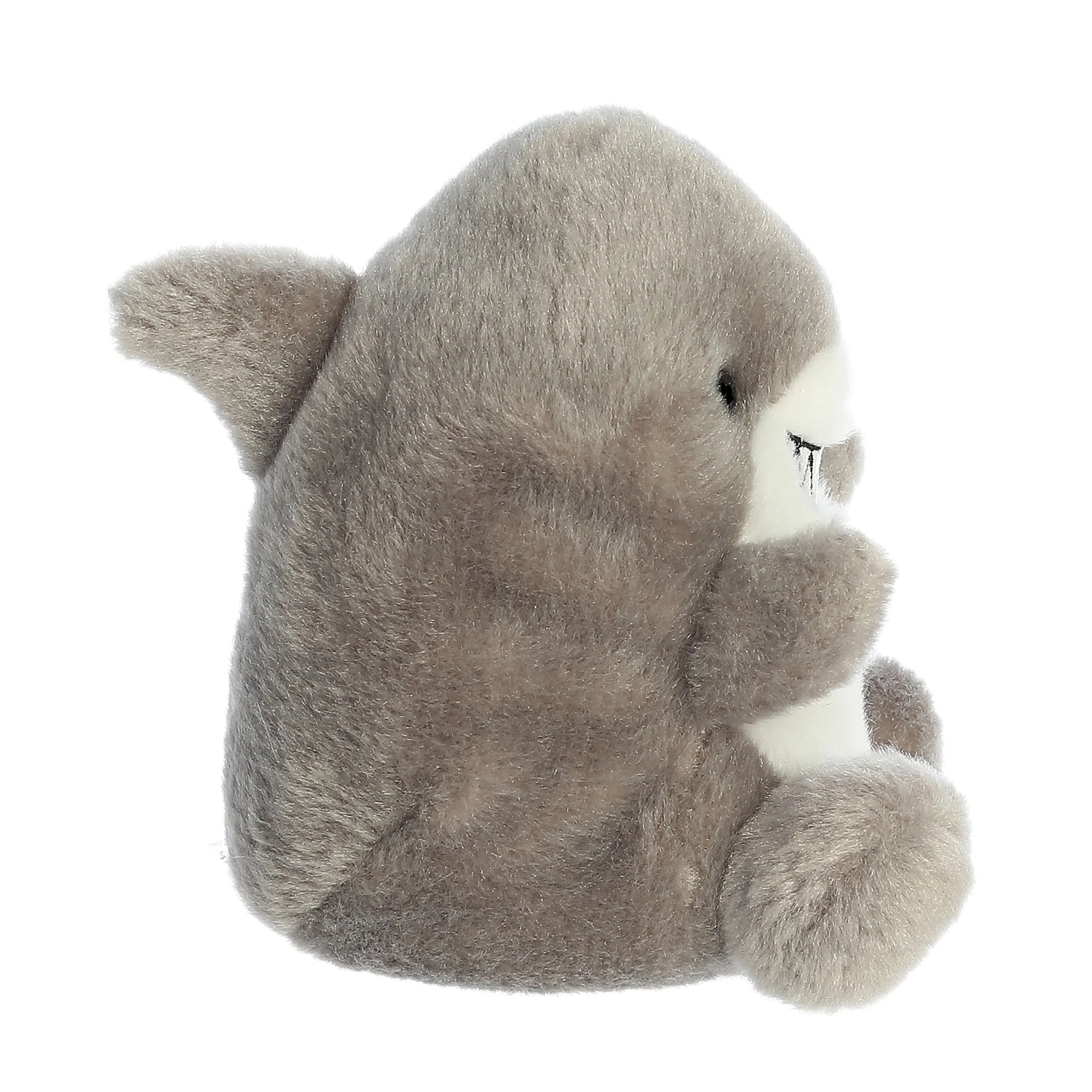 Palm Pals 5 Chomps Shark - Cute Mini Plush Toy for Stress Relief, Kids Gift, Party Favors | Perfect for Desk Decor, Car Accessories, and Travel Companions