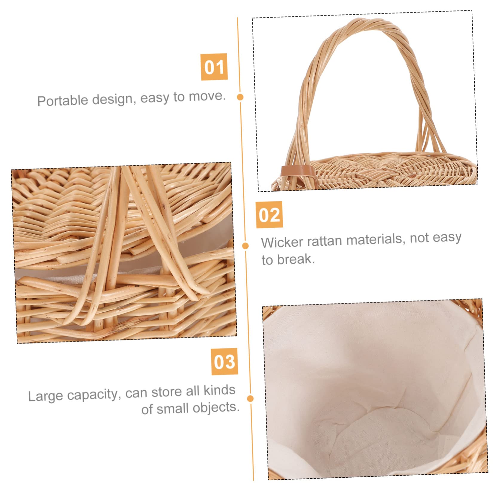 WHAMVOX Elegant Hand-Woven Shoulder Bag for Women - Stylish Summer Travel Purse & Lunch Tote - Perfect for Beach Outings, Picnics, and Daily Commute