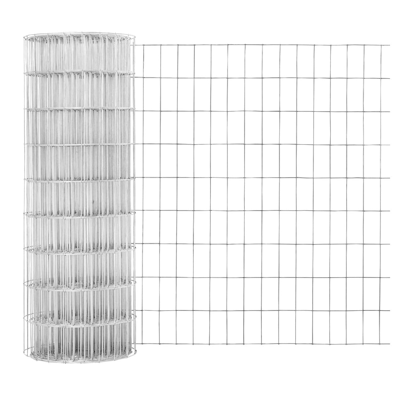 Galvanized Welded Wire Fence Roll - 12.5 Gauge, 2