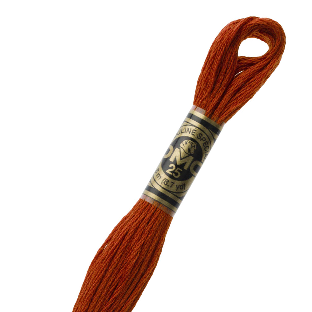DMC 355 Cotton Embroidery Floss - 6 Stranded Premium Thread for Cross Stitch, Needlework & Hand Embroidery - Perfect for DIY Crafts, Scrapbooking & Home Decor Projects