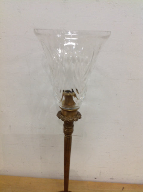 Elegant 20-Piece Brass & Cut Glass Candle Holder Set - Perfect for Wedding Centerpieces, Romantic Dinners, and Home Decor