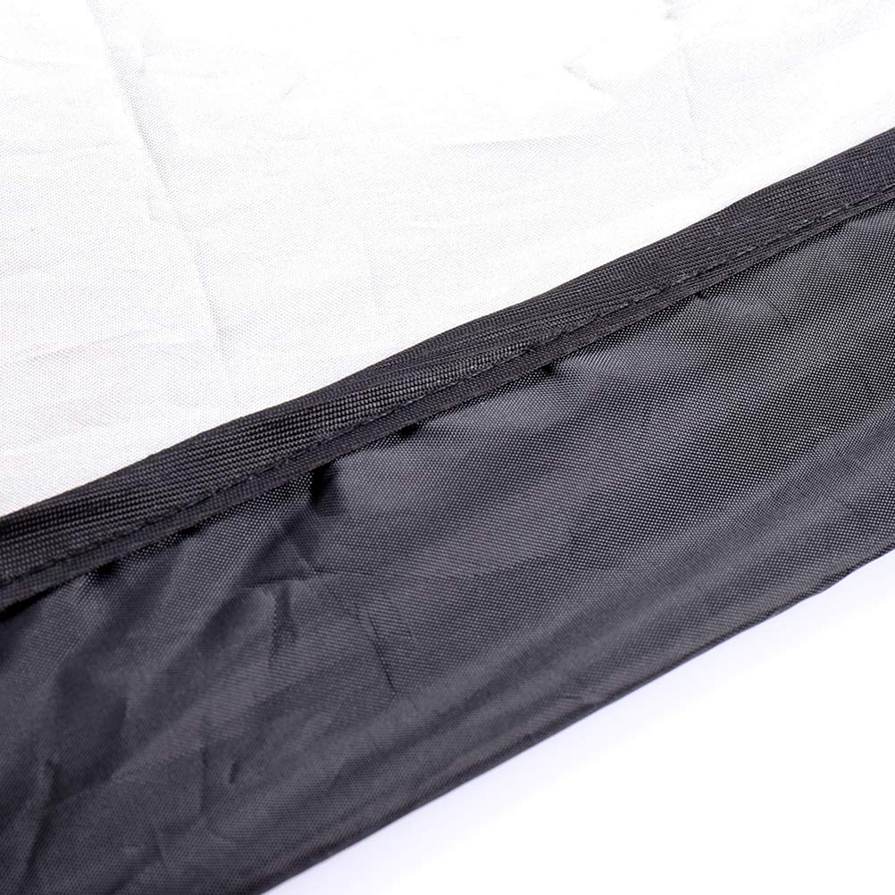 LIOOBO Waterproof Kayak Cover with Seat Protector - Durable UV-Resistant Boat Storage Cover for Kayaks & Canoes - Perfect for Outdoor Storage, Travel & Marine Use
