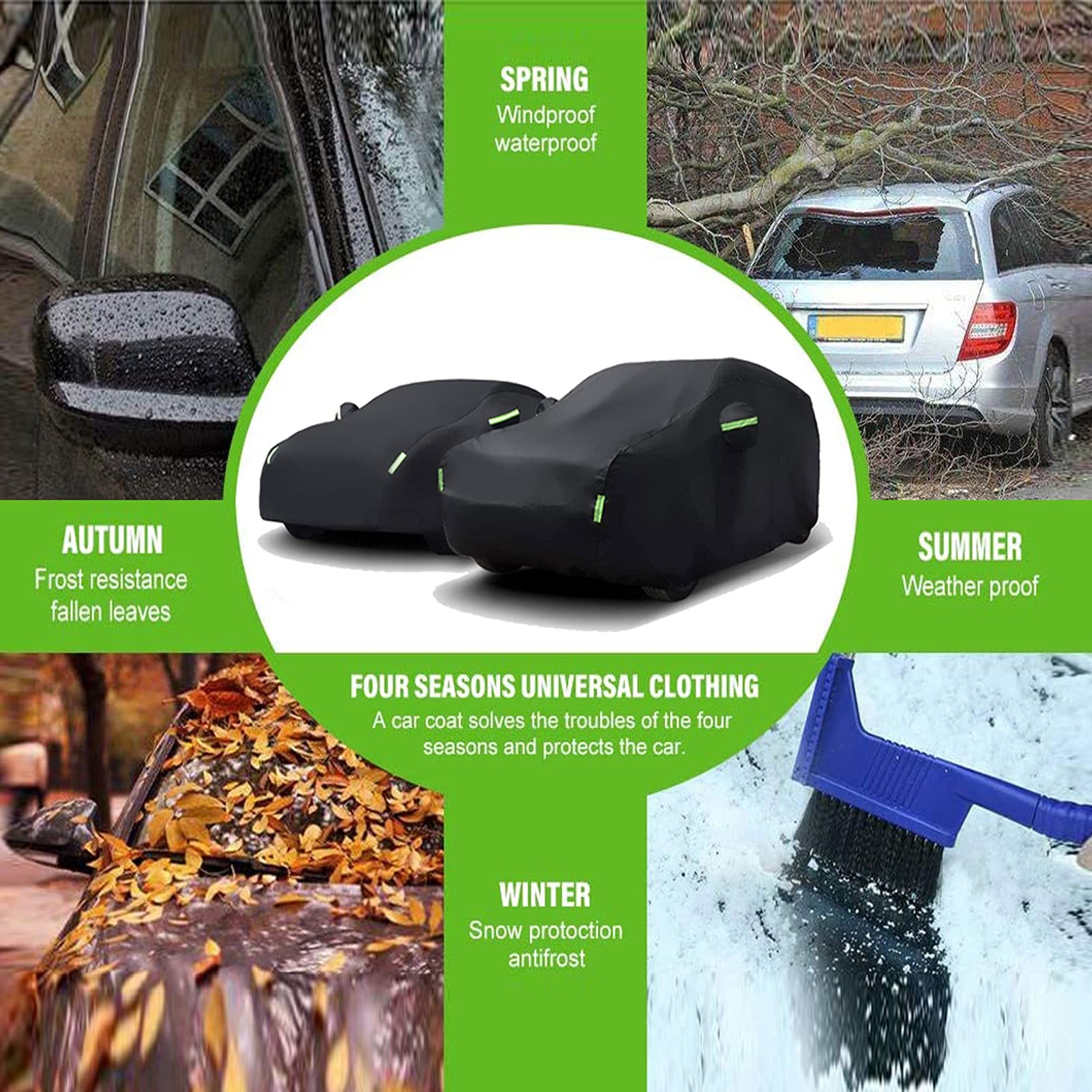 Waterproof Car Cover for Mercedes SUV GLC GLE GLS - Indoor/Outdoor Protection