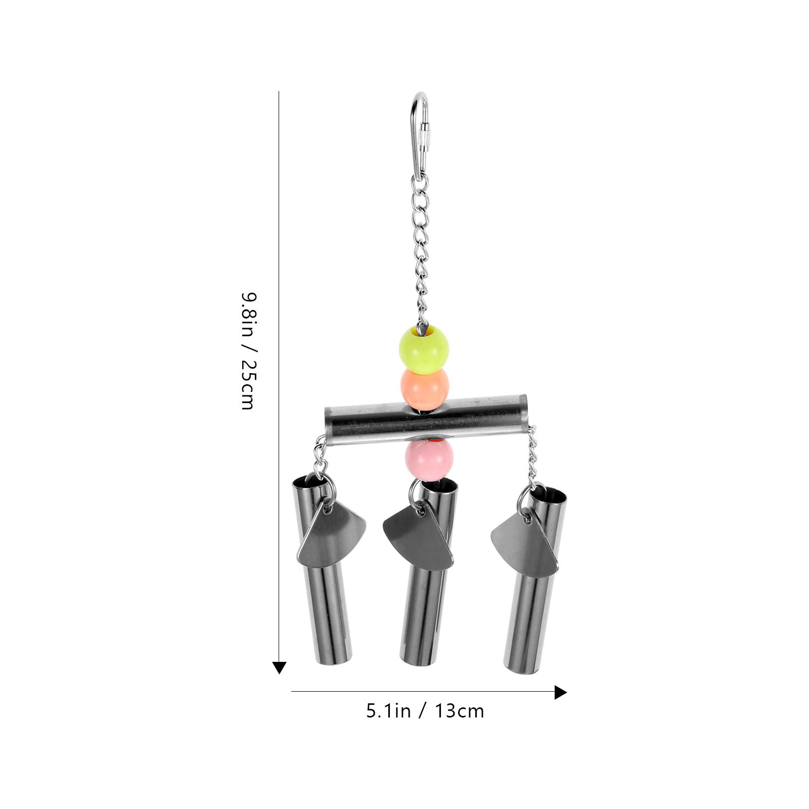 POPETPOP Parrot Toy - Hanging Bird Cage Toy for Parrots & Small Birds - Durable & Fun Chewing & Climbing Activity - Perfect for Playtime & Exercise in Bird Cages