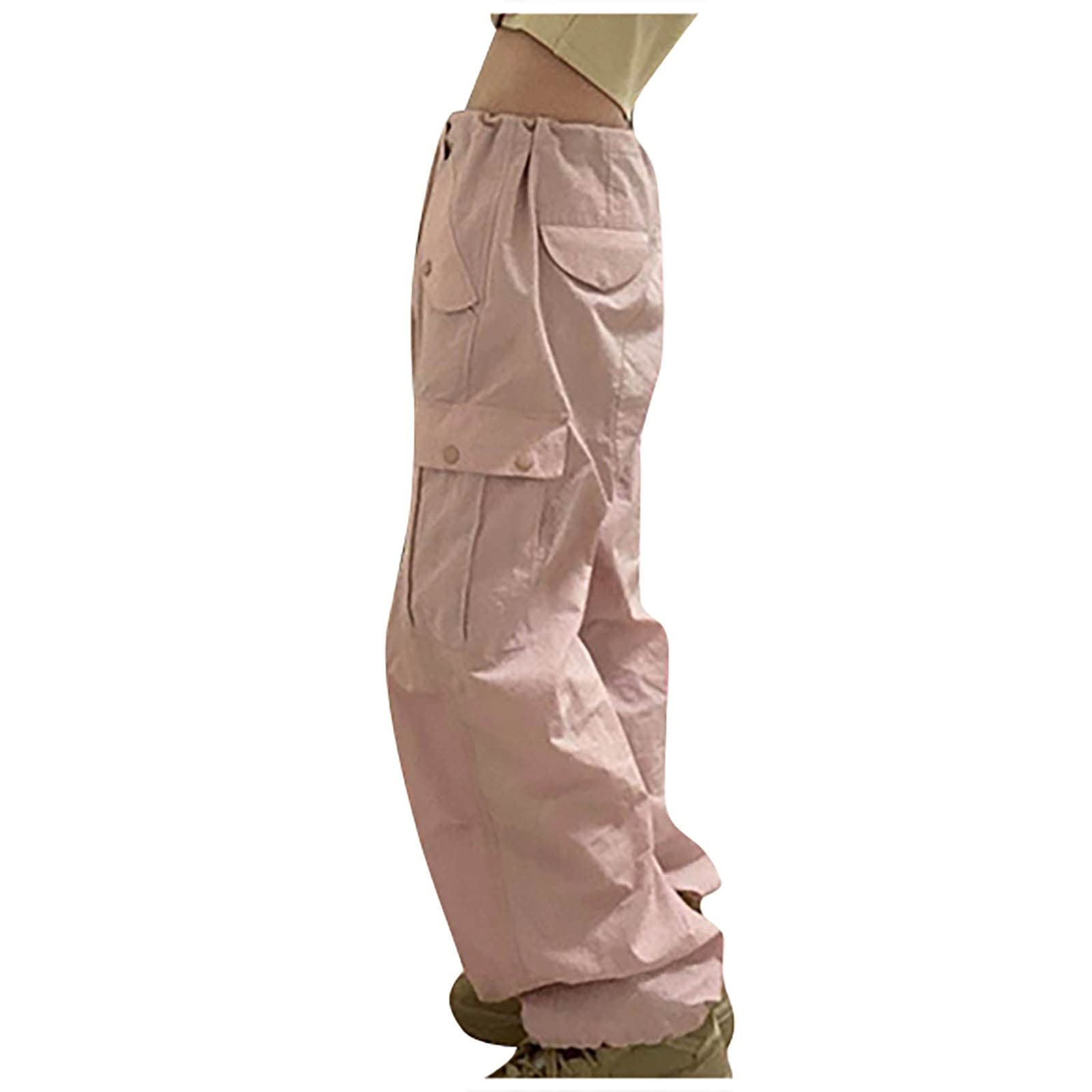 Women's Work Pants - Comfortable Vintage Solid Color Casual Trousers for Hip Hop Dance & Everyday Wear | Durable Fashion Pants for Women