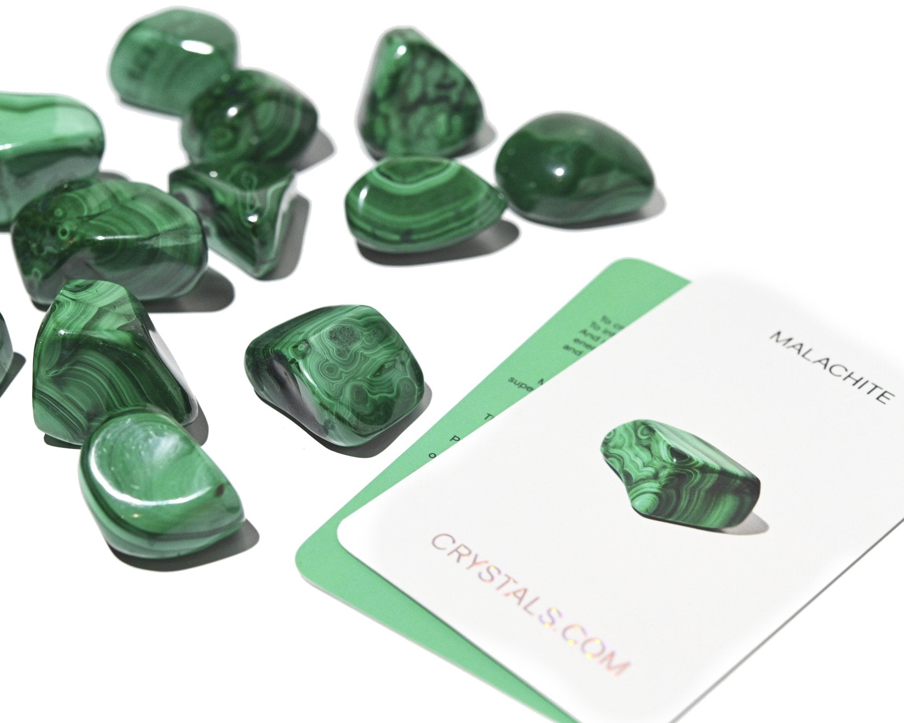 Natural Malachite Tumbled Stones - Healing Crystal for Meditation, Jewelry Making & Home Decor | Spiritual Energy Stone for Chakra Balancing & Positive Vibes
