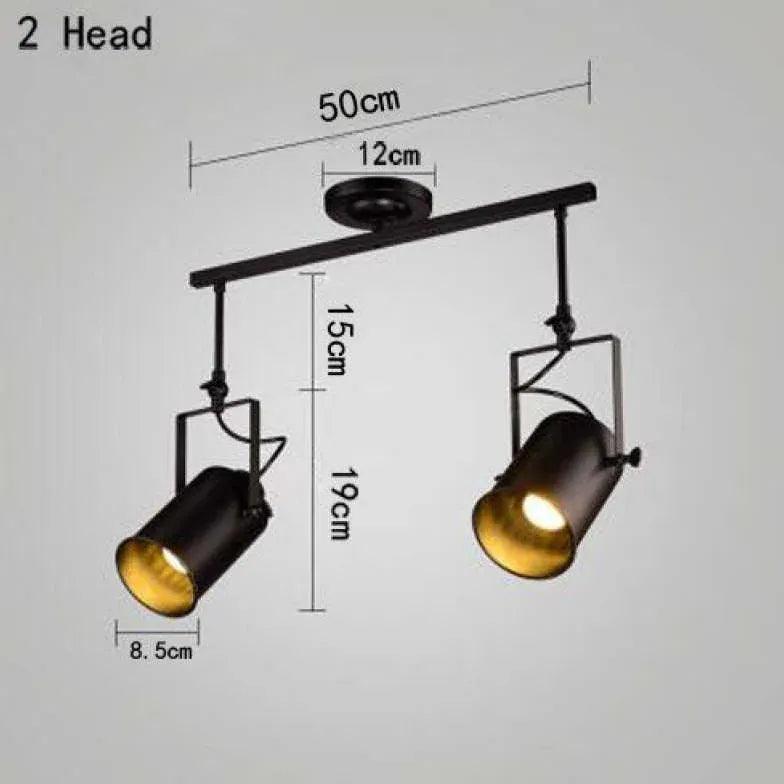 3-Light Black Metal Ceiling Fixture - Modern Industrial Pendant Lighting for Dining Room, Kitchen Island & Bedroom