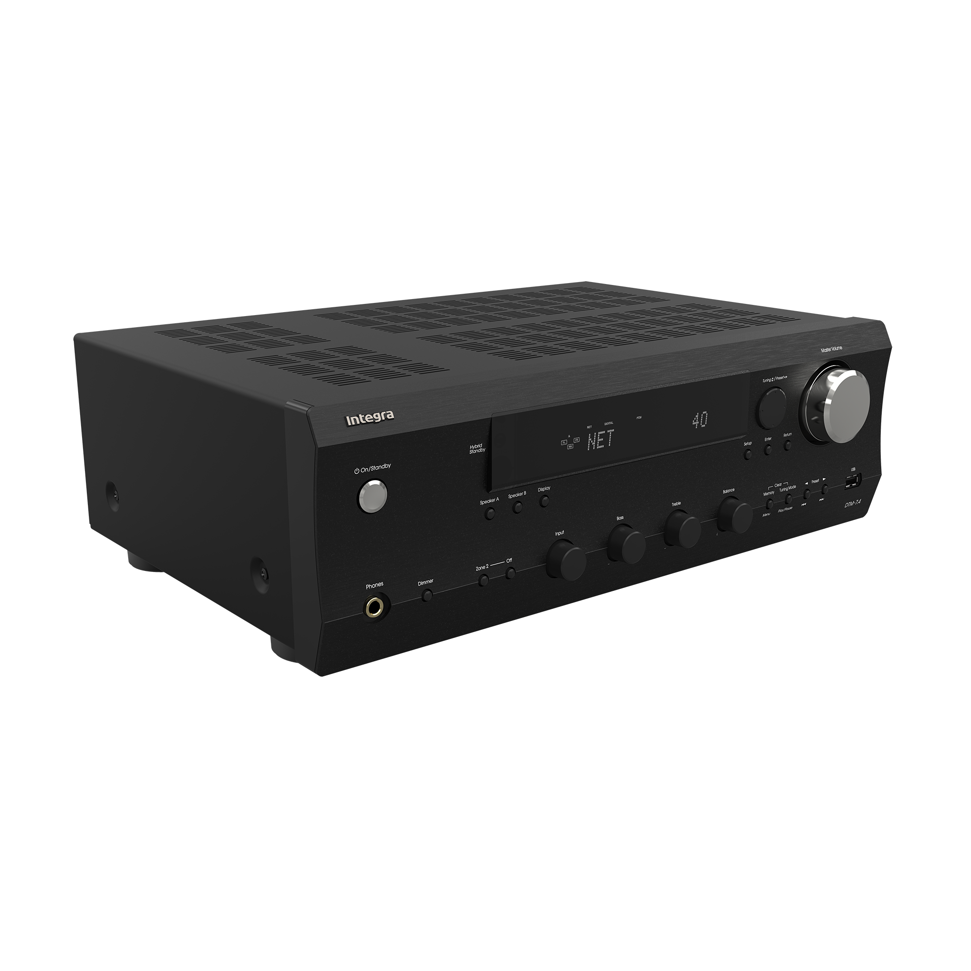 Integra DTM 7.4 Channel Network Stereo AV Receiver with HDMI 4K - Home Theater System for Movies & Music Streaming