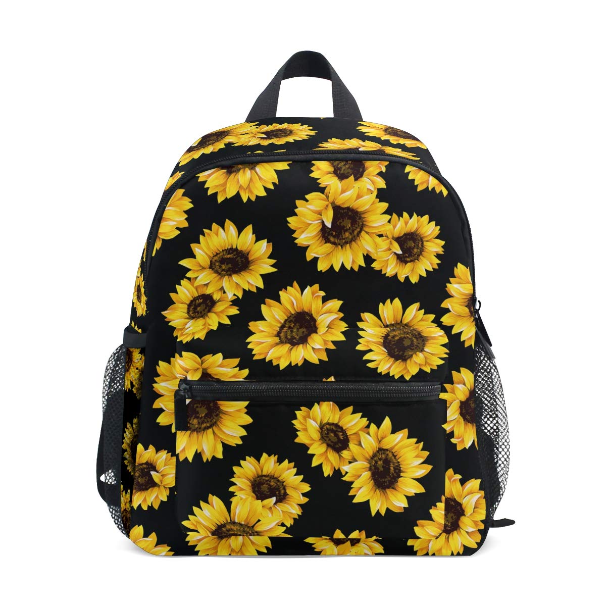 **Sunflower Backpack for Girls - Cute Yellow Floral Toddler Backpack for Preschool, Nursery, Travel & School | Perfect for Daycare, Outings & Daily Use**