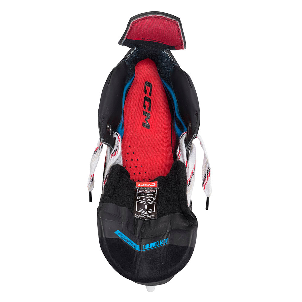 CCM Jetspeed Vibe 2023 Senior Ice Hockey Skates - Professional Performance Skates for Men & Women - Perfect for Competitive Play & Training on Ice Rinks