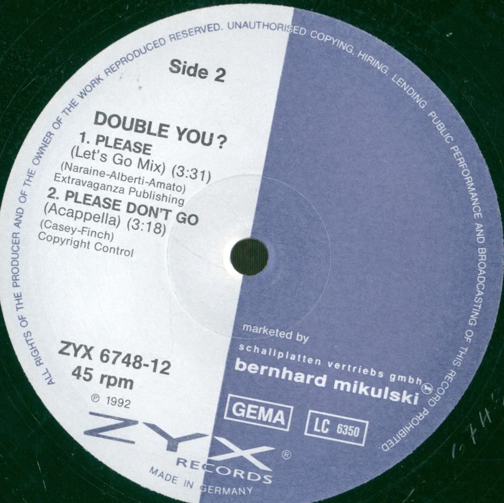 Double You - Please Don't Go (Remixes) | 90s Dance Music, Club Hits & Party Playlist | Perfect for DJ Sets, Workout Sessions & Retro Music Lovers