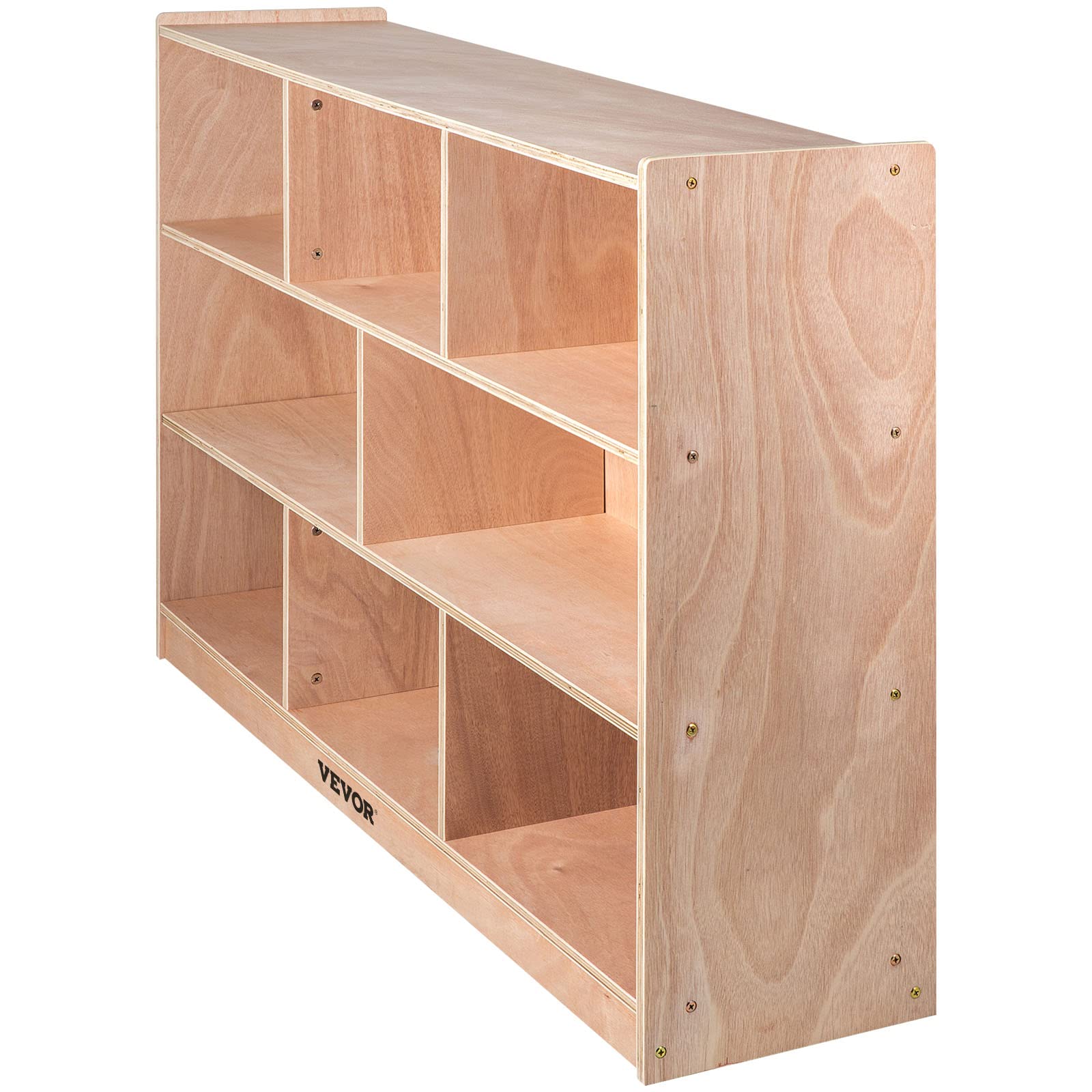 Happybuy 8-Section Classroom Cubbies Storage Cabinet - Organizer for Kids' Toys, Books & Supplies - Perfect for Home, School & Kindergarten - Durable Compartment Storage Furniture for Daycare & Playrooms