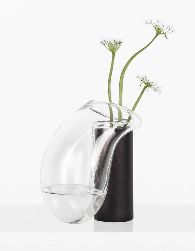 Noom Gutta Boon Vase - Modern Ceramic Home Decor for Living Room, Bedroom & Office
