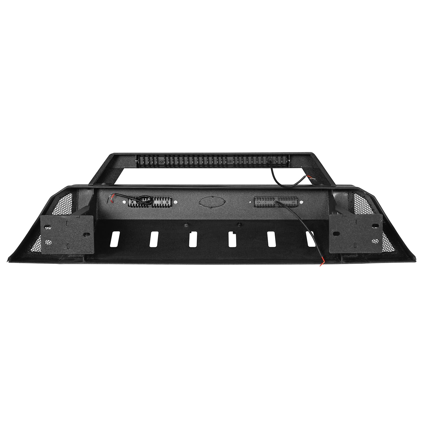 Tacoma HR II Stubby Steel Front Bumper with LED Lights for 2016-2023 Toyota Tacoma 3rd Gen Pickup Truck - Off-Road Protection & Style Upgrade