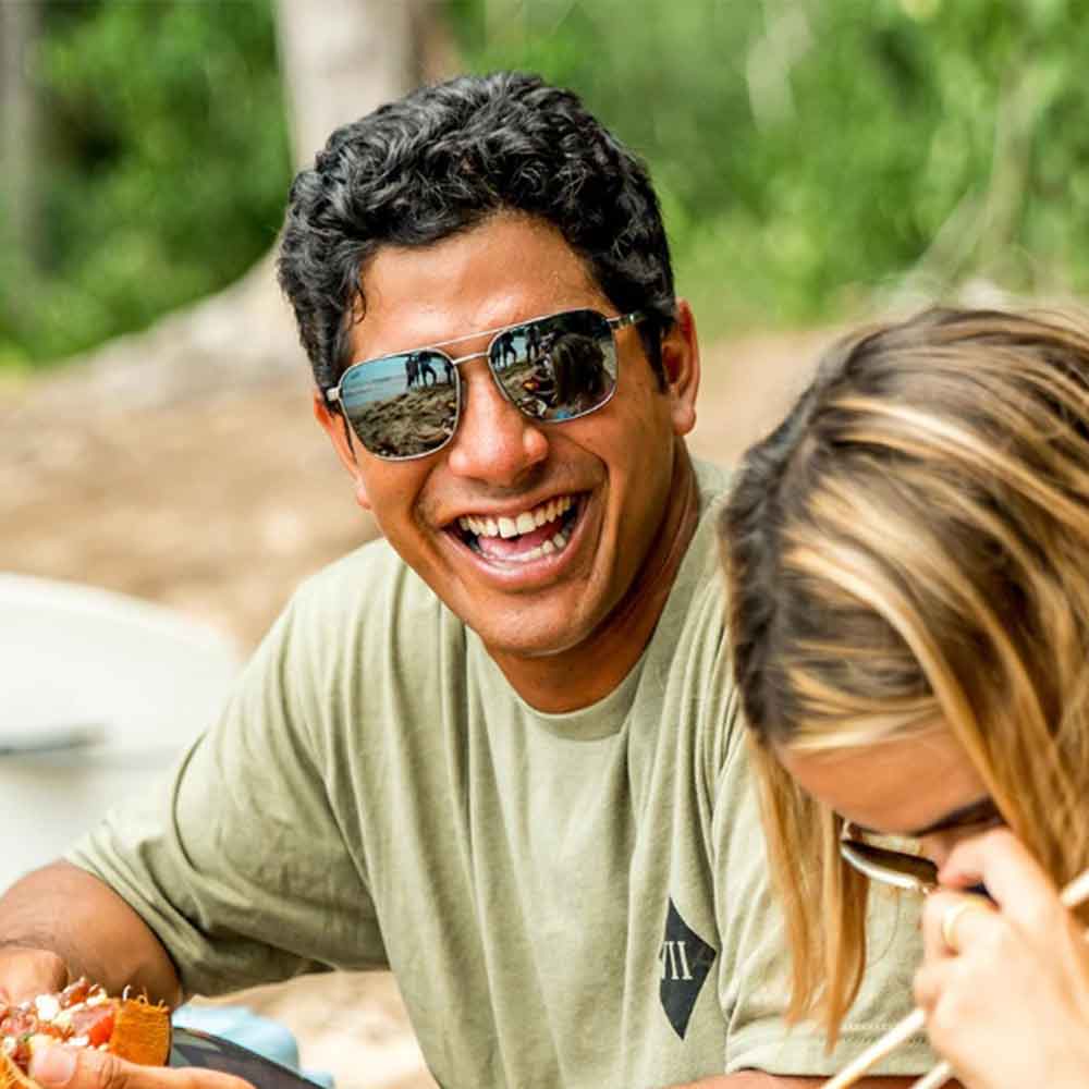 Costa Wader Polarized Sunglasses - Brushed Gunmetal Frame - UV Protection for Fishing, Boating & Outdoor Activities