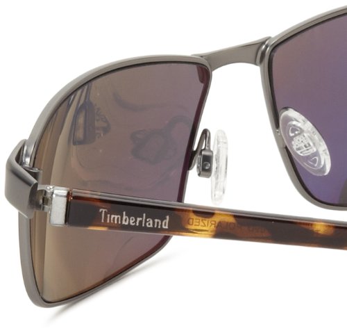 Timberland Men's Polarized Wrap Sunglasses TB9035SW6109D - UV Protection, Comfort Fit for Outdoor Sports & Driving