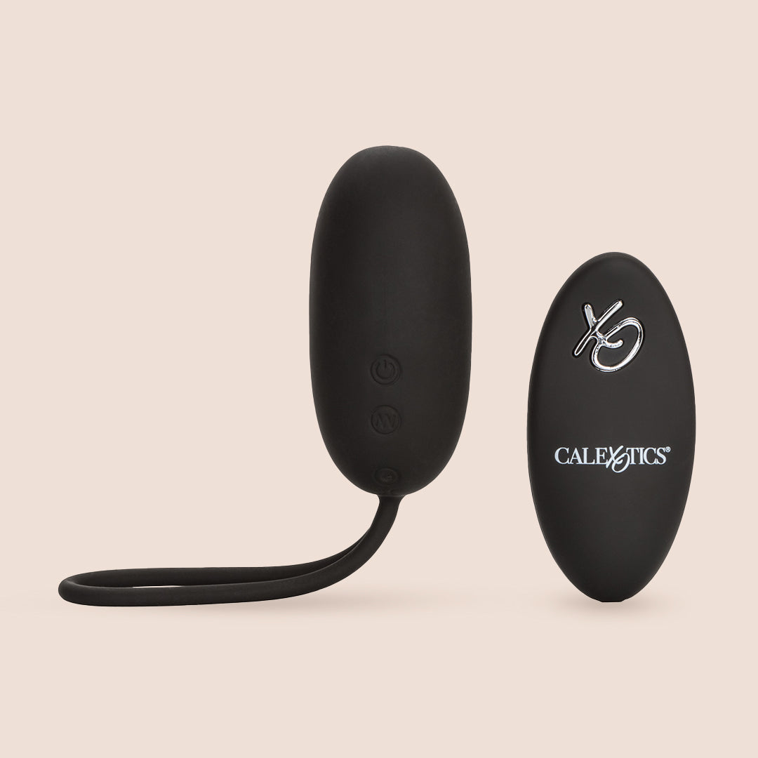 CalExotics Rechargeable Silicone Remote Control Egg Vibrator - Waterproof & Wireless for Hands-Free Pleasure - Perfect for Couples Play, Solo Use & Travel