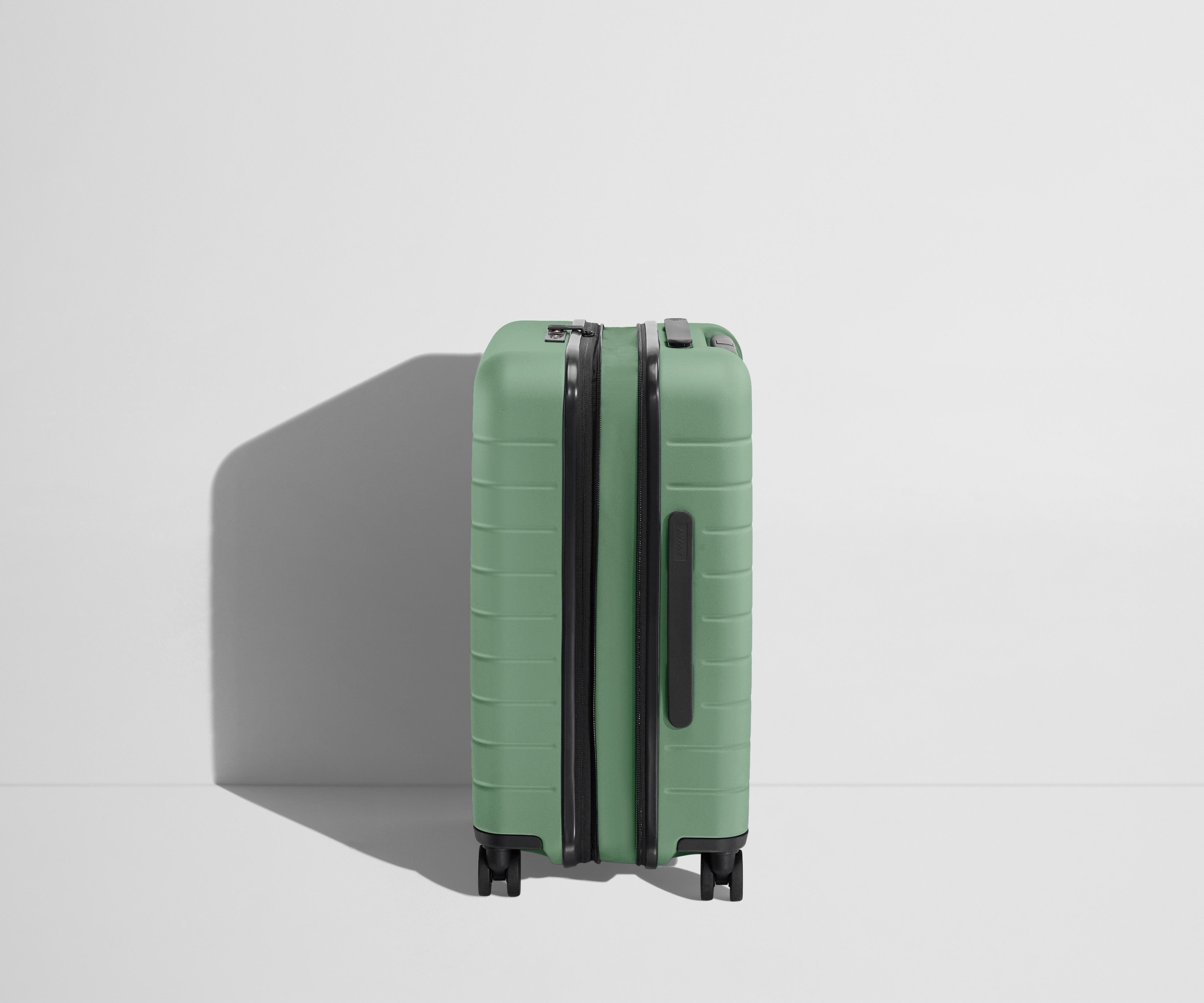 Sea Green Carry On Flex Suitcase - Lightweight Expandable Luggage for Air Travel & Weekend Getaways