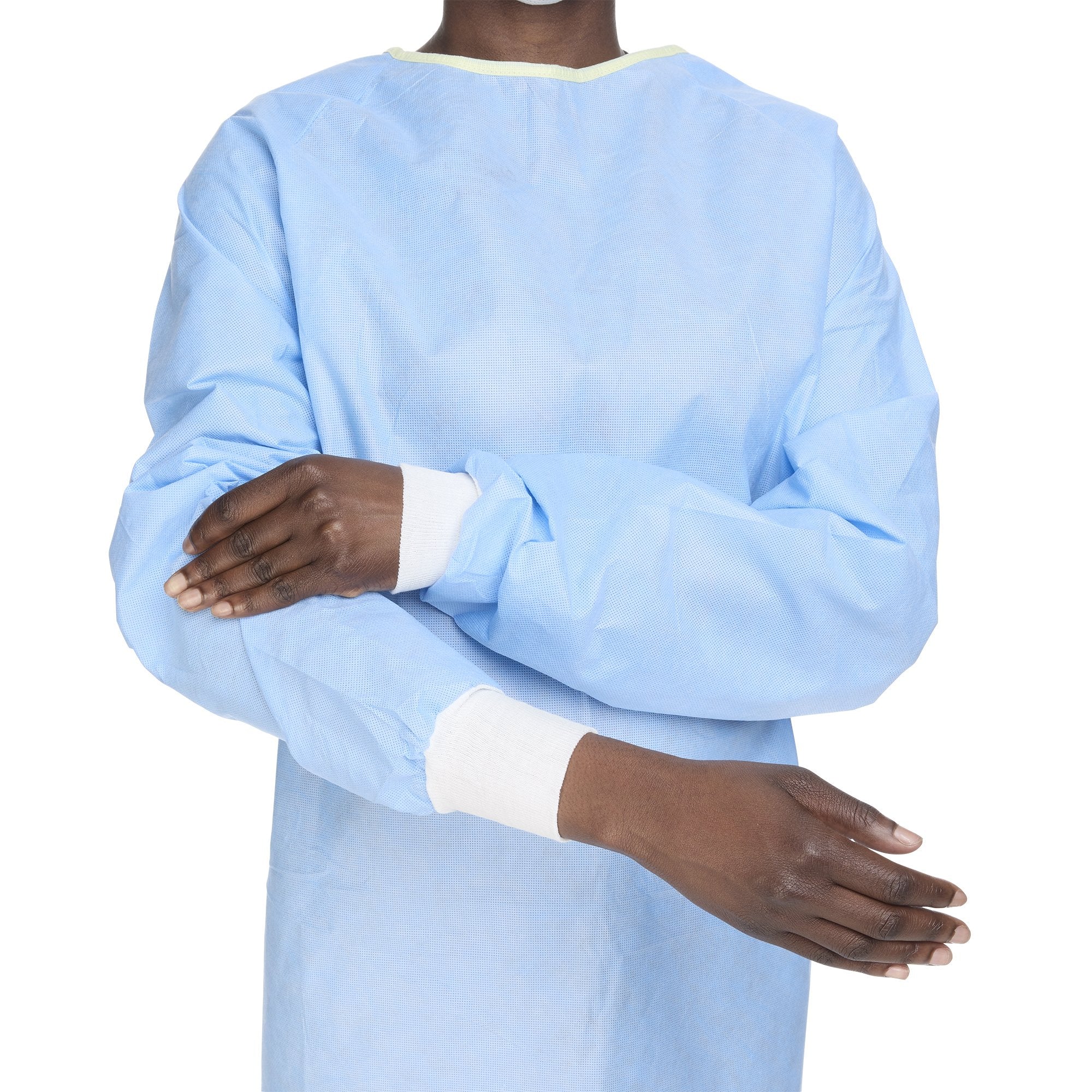 Evolution 4 Non-Reinforced Surgical Gown - Disposable Medical Protective Gown for Healthcare Workers & Hospitals - Ideal for Surgery, Dental, and Clinical Use