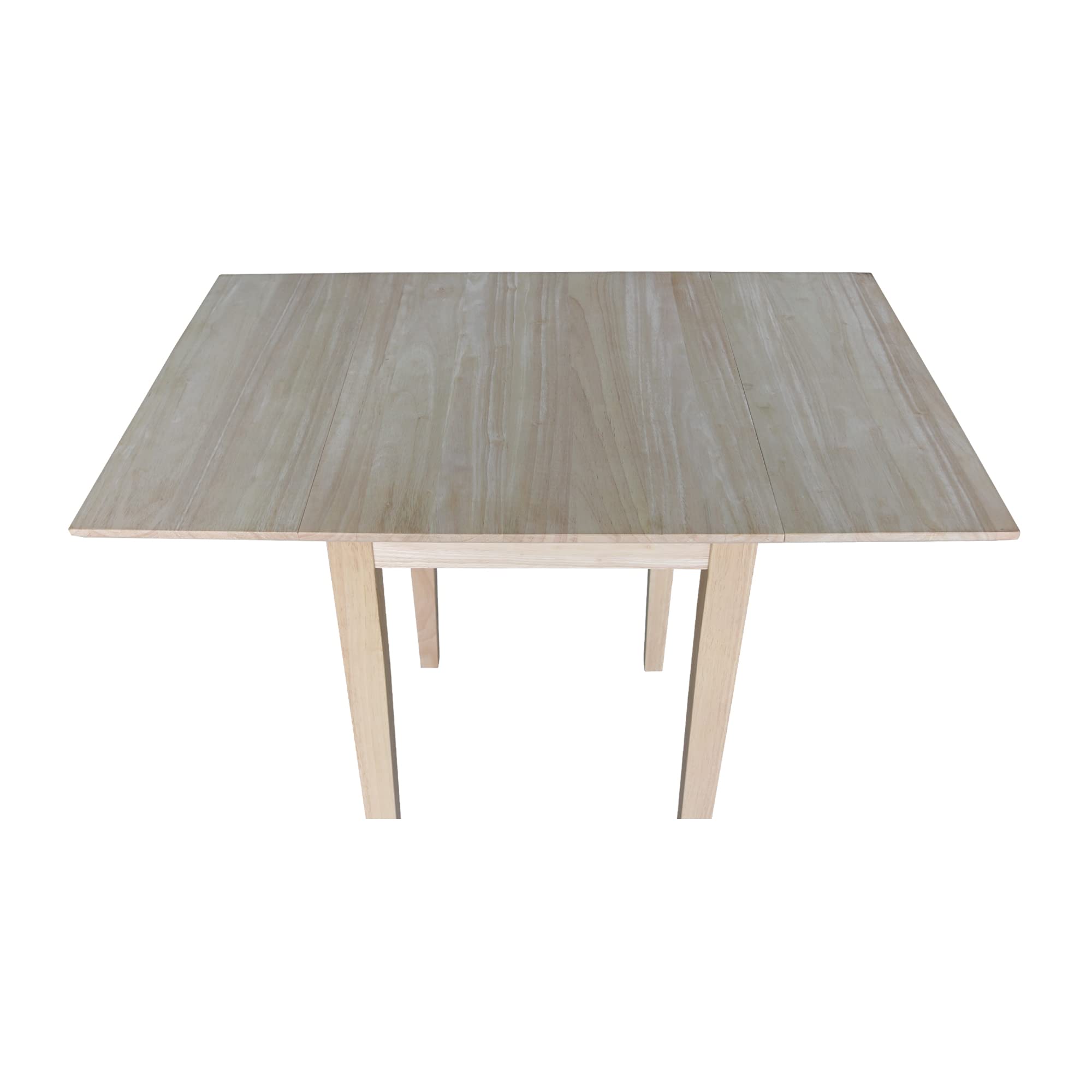 Solid Wood Drop Leaf Dining Table - 36
