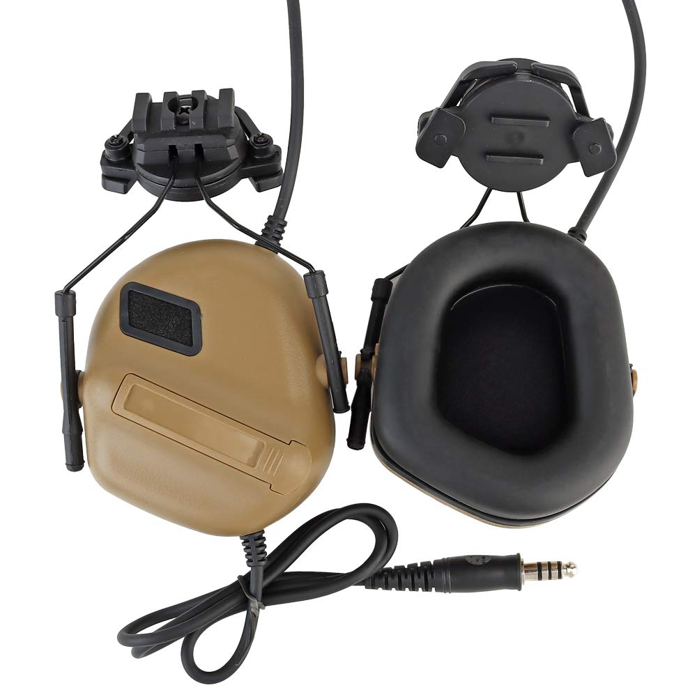 Tactical Airsoft Fast Helmet Set with Military Headset & Cover - Adjustable Memory Foam Padding for Adults & Teens | Perfect for Paintball, Airsoft & Outdoor Combat Training