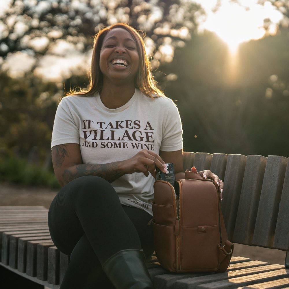 Women's It Takes A Village Boyfriend Fit T-Shirt - Soft Cotton Relaxed Fit Tee for Casual Wear & Everyday Comfort | Perfect for Outings, Lounging & Weekend Style